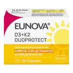 Eunova Duoprotect D3+k2 4000 I.E./80 ug Kapseln Produktbild 1