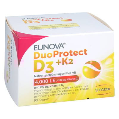 Eunova DuoProtect D3+k2 4.000 I.e.