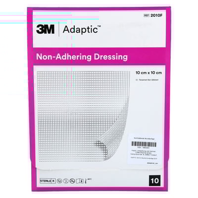 Adaptic 10x10 cm feuchte Wundauflage 2010f B2B Medical