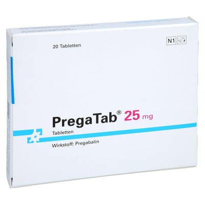 PregaTab 25 mg