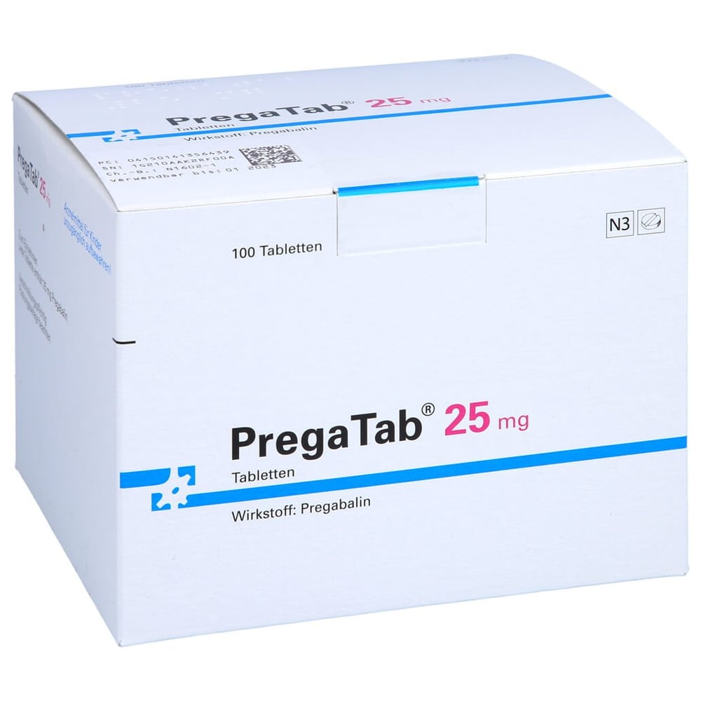 PregaTab 25 mg