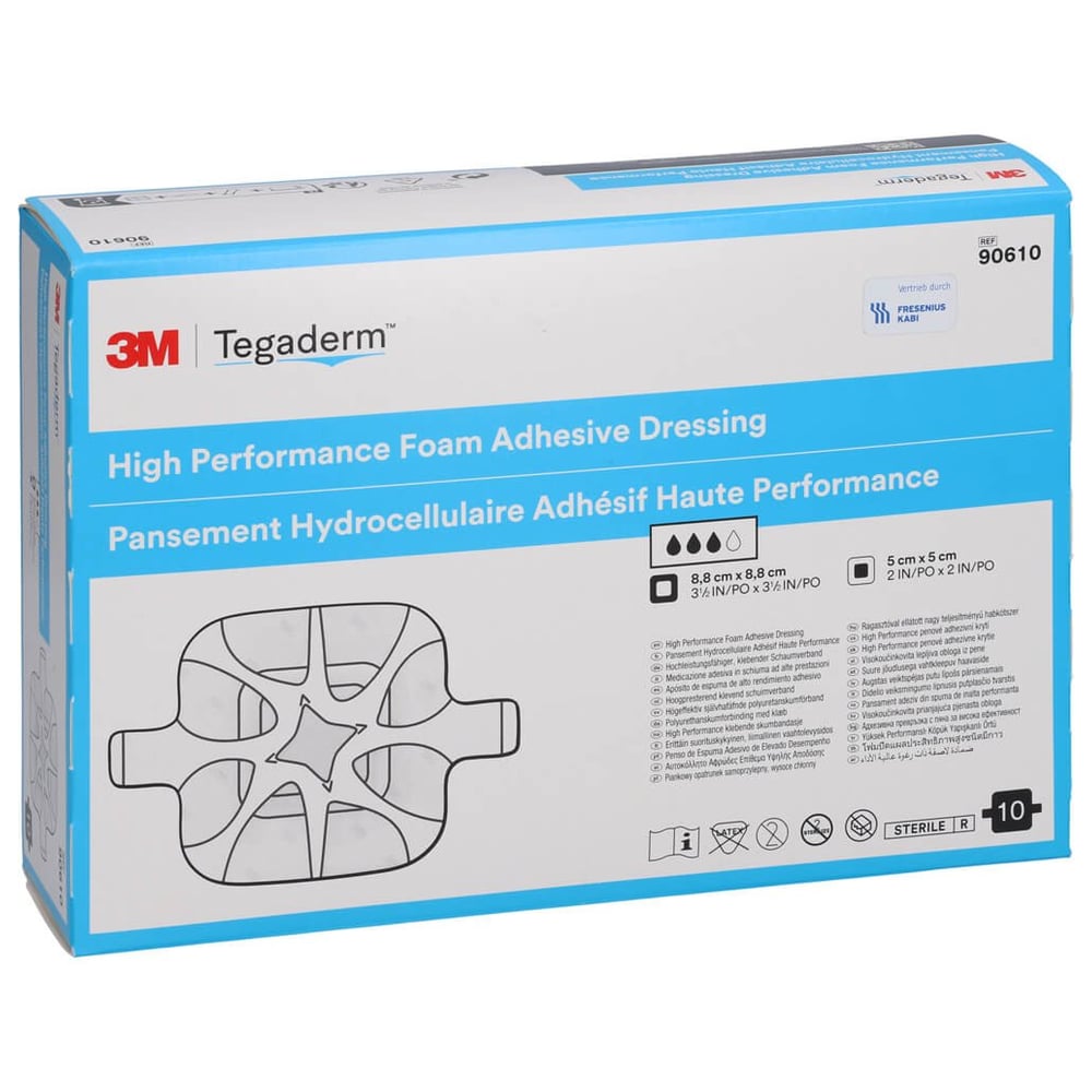 Tegaderm Foam Adhfk8.8x8.8