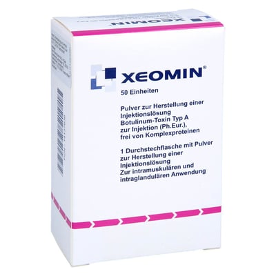 Xeomin 50 LD50 Einheiten Injek.