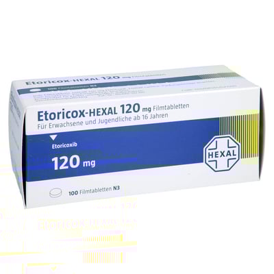 Etoricox HEXAL 120 mg Filmtabletten