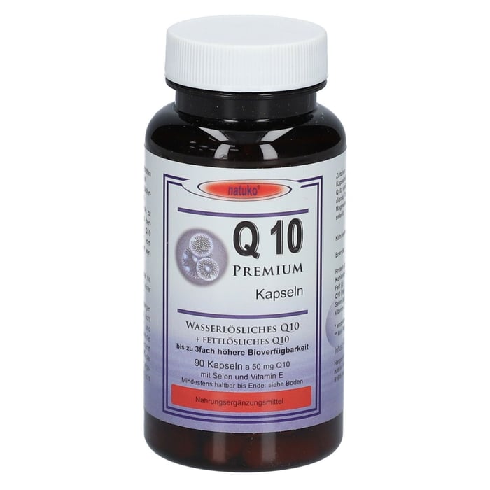 Q10 KAPSELN 50 mg natürlich wasserlöslich