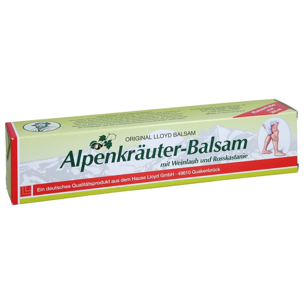 Alpenkräuter Balsam m. Weinlaub+Rosskastanie LLOYD