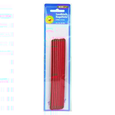 Sandblatt Nagelfeile 17,8 cm