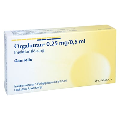 Orgalutran 0,25 mg/0,5 ml Produktbild 1