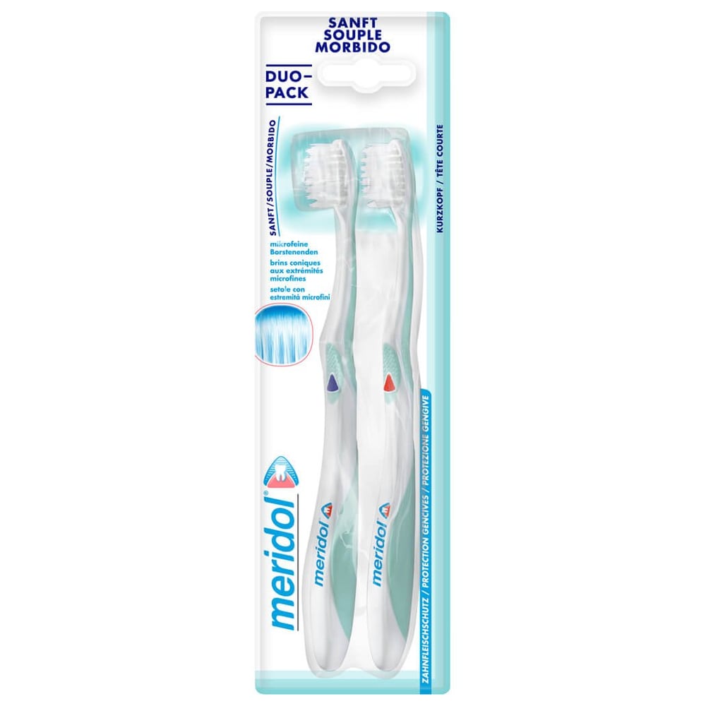 Meridol Zahnbürste sanft Doppelpack