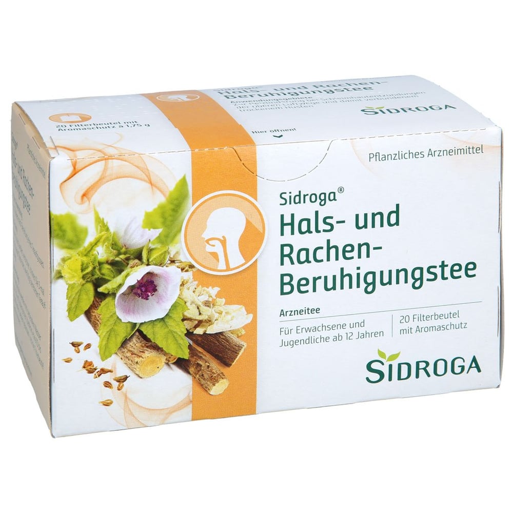 Sidroga Hals- und Rachen-Beruhigungstee