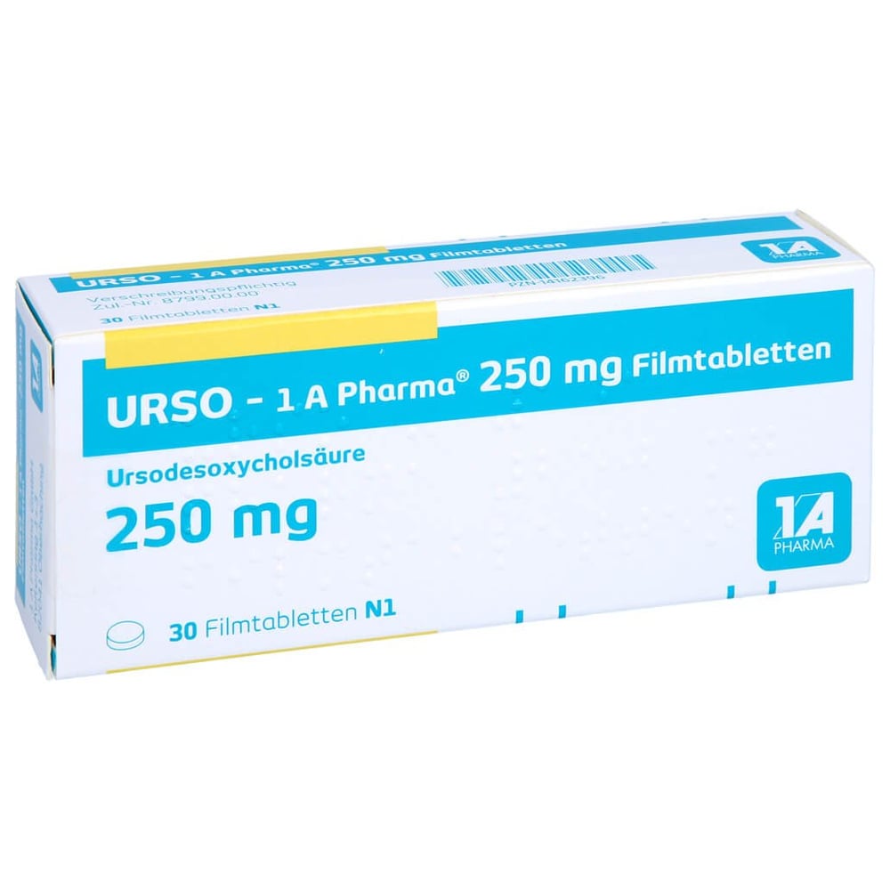 Urso - 1 A Pharma 250 mg Filmtabletten