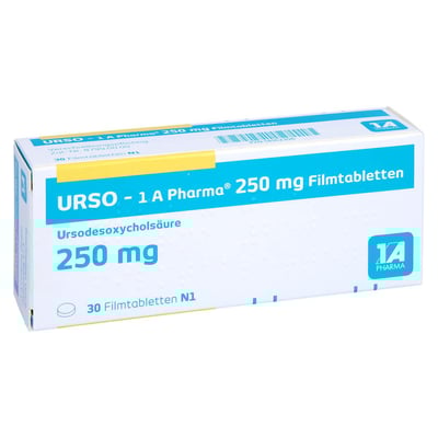 Urso - 1 A Pharma 250 mg Filmtabletten