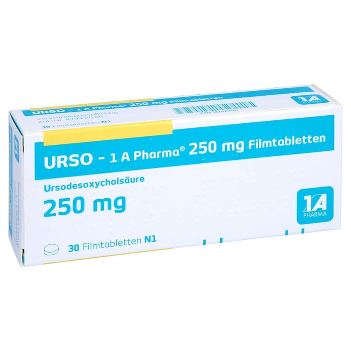 Urso - 1 A Pharma 250 mg Filmtabletten
