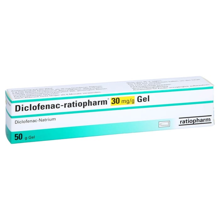 Diclofenac-ratiopharm 30 mg/g Gel