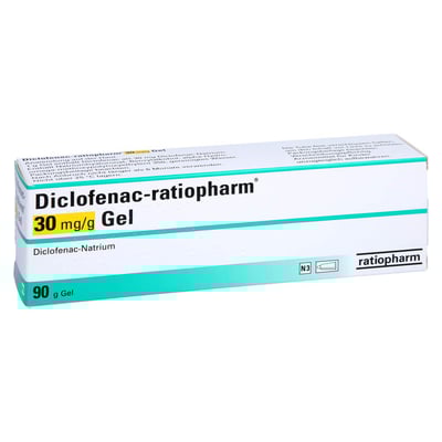 Diclofenac-ratiopharm 30 mg/g Gel