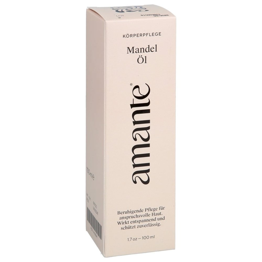 Mandelöl 100 % rein - Hautpflegeöl Amante