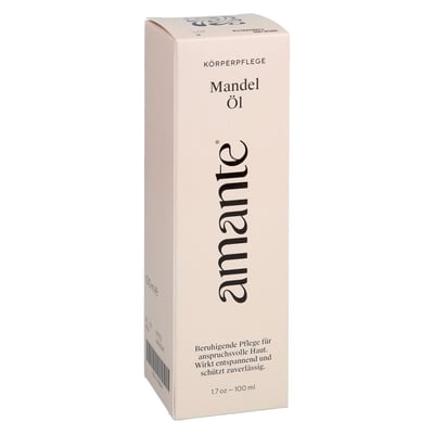 Mandelöl 100 % rein - Hautpflegeöl Amante