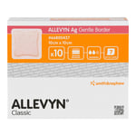 Allevyn Ag Gentle Border 10x10 cm Wundverband Docpharm
