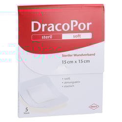Dracopor Wundverband 15x15 cm steril