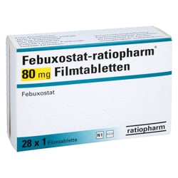 Febuxostat ratiopharm 80 mg