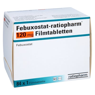 Febuxostat ratiopharm 120 mg