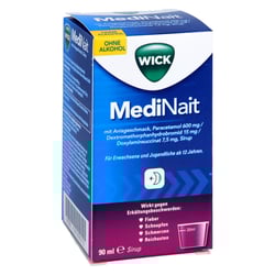 Wick MediNait Sirup mit Anisgeschmack