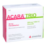 Acara Trio Ca+D3 35 mg+500 mg/1.000 IE 4F+24GRA Produktbild 1