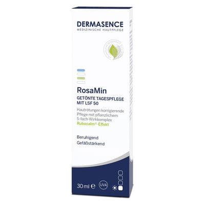 Dermasence Rosamin Getönte Tagespflegecreme LSF 50