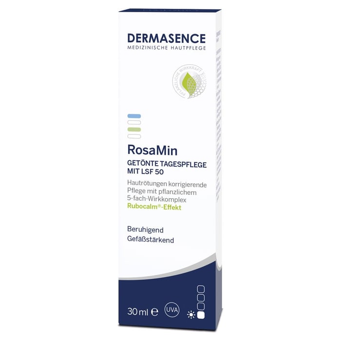 Dermasence Rosamin Getönte Tagespflegecreme LSF 50