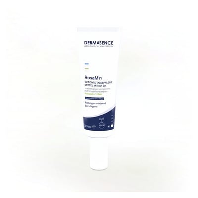 Dermasence Rosamin Getönte Tagespflegecreme LSF 50 mittlerer Hauttyp Produktbild 1
