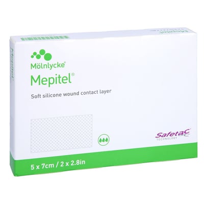 Mepitel Silikon Netzverband 5x7 cm steril
