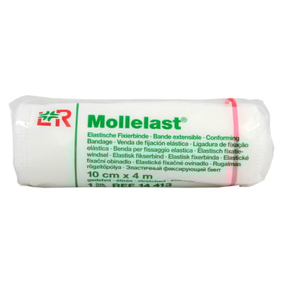 Mollelast Binden 10 cmx4 m weiß