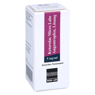 Ketorolac Micro Labs 5 mg/ml Augentropfen Lösung