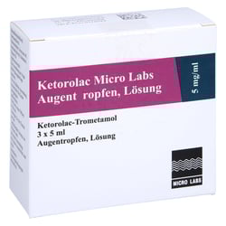 Ketorolac Micro Labs 5 mg/ml Augentropfen Lösung