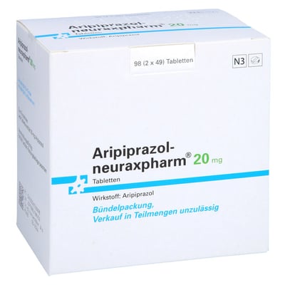 Aripiprazol-neuraxpharm 20 mg