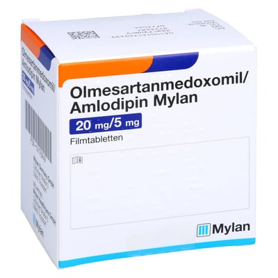 Olmesartanmedoxomil/Amlodipin Mylan 20 mg/5 mg