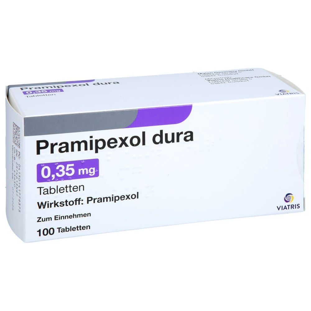 Pramipexol dura 0,35 mg