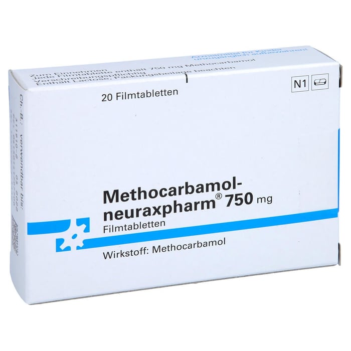 Methocarbamol-neuraxpharm 750 mg