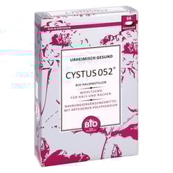 Cystus 052 Bio Halspastillen