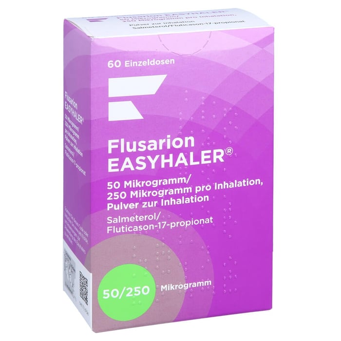 Flusarion Easyhaler 50 Mikrogramm/250 Mikrogramm