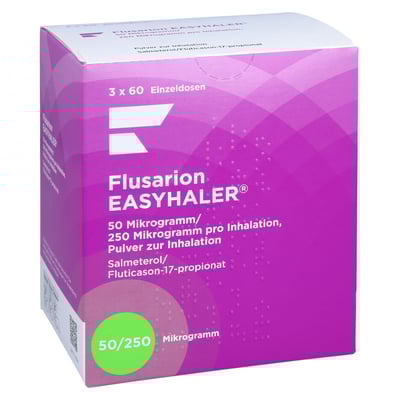 Flusarion Easyhaler 50 Mikrogramm/250 Mikrogramm