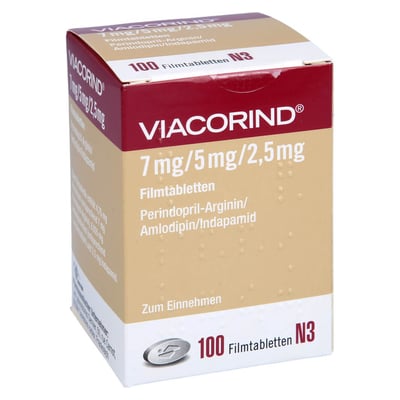 Viacorind 7 mg/5 mg/2.5 mg Filmtabletten