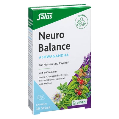 Neuro Balance Ashwagandha Kapseln Salus