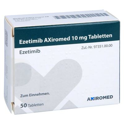 Ezetimib AXiromed 10 mg