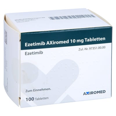 Ezetimib AXiromed 10 mg