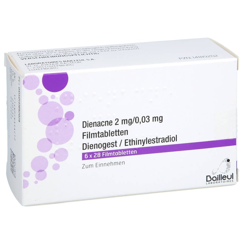 Dienacne 2 mg/0,03 mg