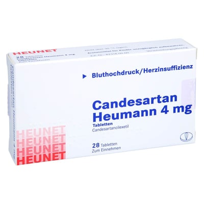 Candesartan Heumann 4 mg Heunet