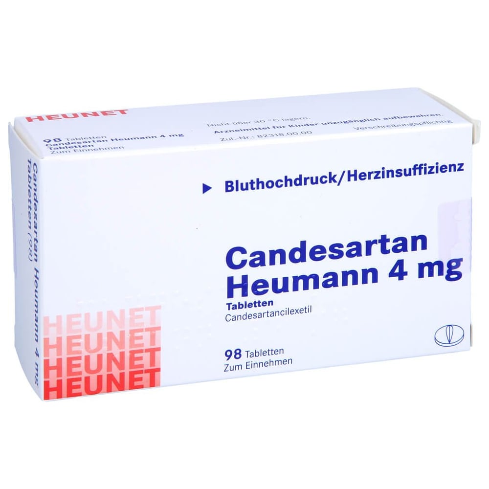 Candesartan Heumann 4 mg Heunet