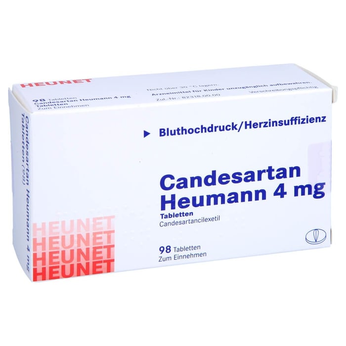 Candesartan Heumann 4mg Heunet