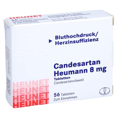 Candesartan Heumann 8 mg Heunet